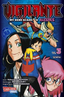 Manga: Vigilante - My Hero Academia Illegals  3