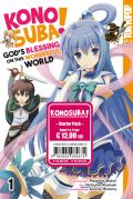 Manga: Konosuba! God's Blessing On This Wonderful World [Starter Pack]